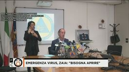 Emergenza virus, Zaia: "Bisogna aprire" thumbnail