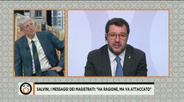 Salvini, i messaggi dei magistrati: "Ha ragione, ma va attaccato" thumbnail