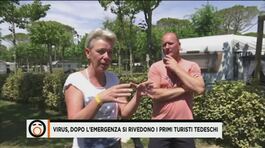Virus, dopo l'emergenza si rivedono i primi turisti tedeschi thumbnail