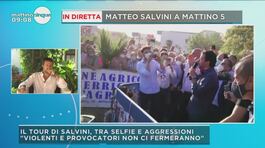 Il tour di Matteo Salvini: tra selfie e aggressioni thumbnail