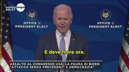 Assalto al Congresso Usa: le dure parole di Biden thumbnail