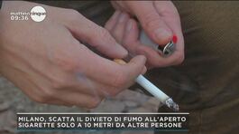 Milano, scatta il divieto di fumo all'aperto thumbnail