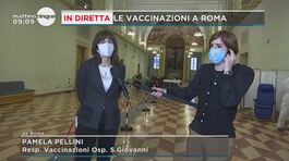 In diretta le vaccinazioni a Roma: il piano slitta di due mesi thumbnail
