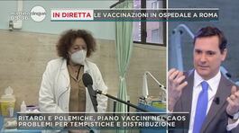 In diretta le vaccinazioni in ospedale a Roma thumbnail