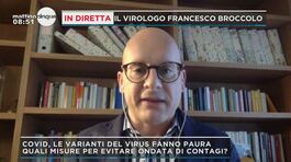 Varianti Covid, il virologo Francesco Broccolo thumbnail