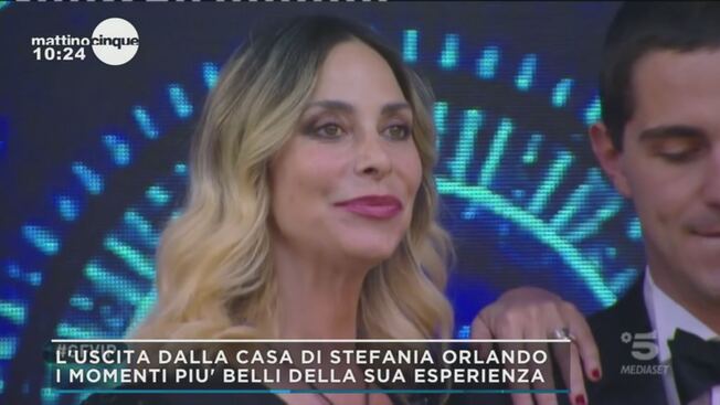 GF Vip: l'eliminazione di Stefania Orlando - Mattino Cinque Video ...
