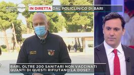 Bari: oltre 200 sanitari non vaccinati thumbnail