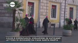 Covid e coprifuoco, violazioni in Vaticano thumbnail