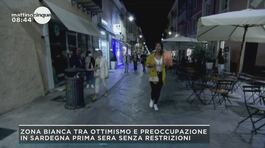 Zona bianca tra ottimismo e preoccupazione: in Sardegna prima sera senza restrizioni thumbnail