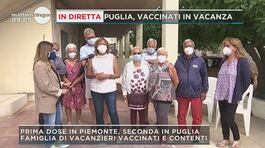 Un'intera famiglia vaccinata in vacanza thumbnail