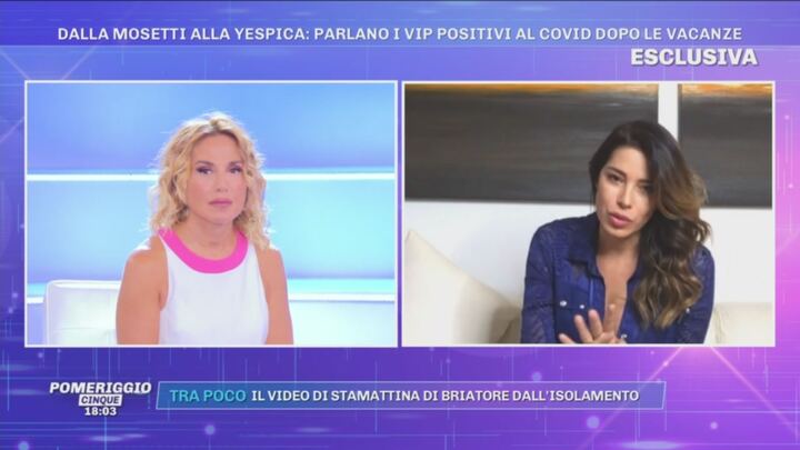 Aida Yespica Ho Il Coronavirus Sono Stata In Sardegna Pomeriggio Cinque Video Mediaset Play