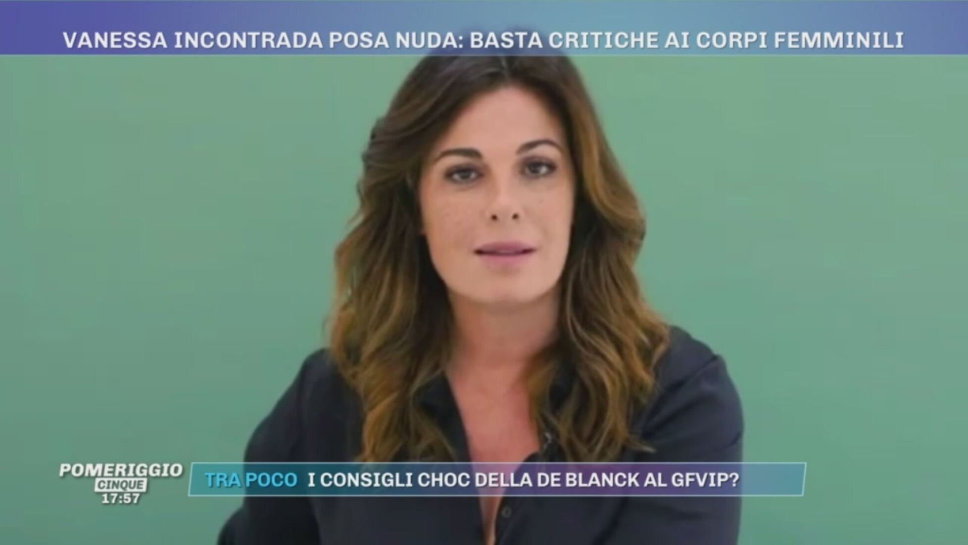 Pomeriggio Cinque: Vanessa Incontrada posa nuda: basta critiche ai corpi  femminili Video | Mediaset Infinity