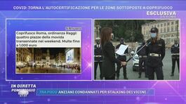 Covid-19, Roma: torna l'autocertificazione per le zone sottoposte a coprifuoco thumbnail