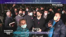 Covid-19, Milano: la protesta dei tassisti:  ''Niente tasse'' thumbnail
