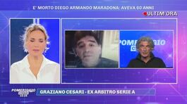 È morto Diego Armando Maradona - Il ricordo di Graziano Cesari thumbnail