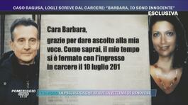 Caso Ragusa, Logli scrive dal carcere: ''Barbara, io sono innocente'' thumbnail