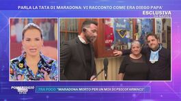 Napoli, parla la tata di Maradona: vi racconto come era Diego papà thumbnail