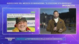 Audio choc del medico di Maradona. Il medico chiede scusa thumbnail