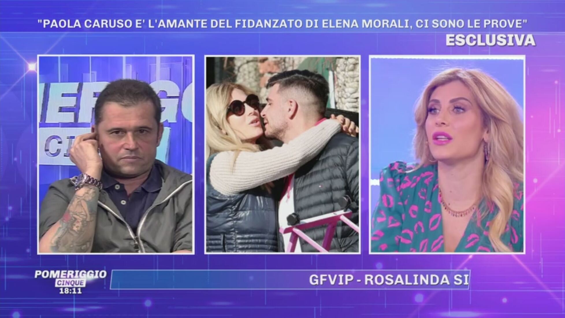 Pomeriggio Cinque Paola Caruso Io e Luigi Favoloso Siamo amici Video Mediaset Infinity