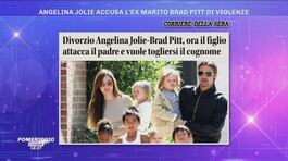 Angelina Jolie accusa l'ex marito Brad Pitt di violenze thumbnail