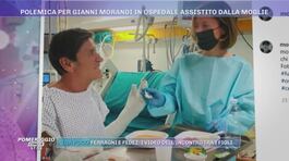 Gianni Morandi assistito dalla moglie in ospedale: è polemica thumbnail