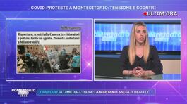Covid - Proteste a Montecitorio: tensione e scontri thumbnail