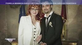 Fiorella Mannoia svela i dettagli delle nozze con Carlo Di Francesco thumbnail