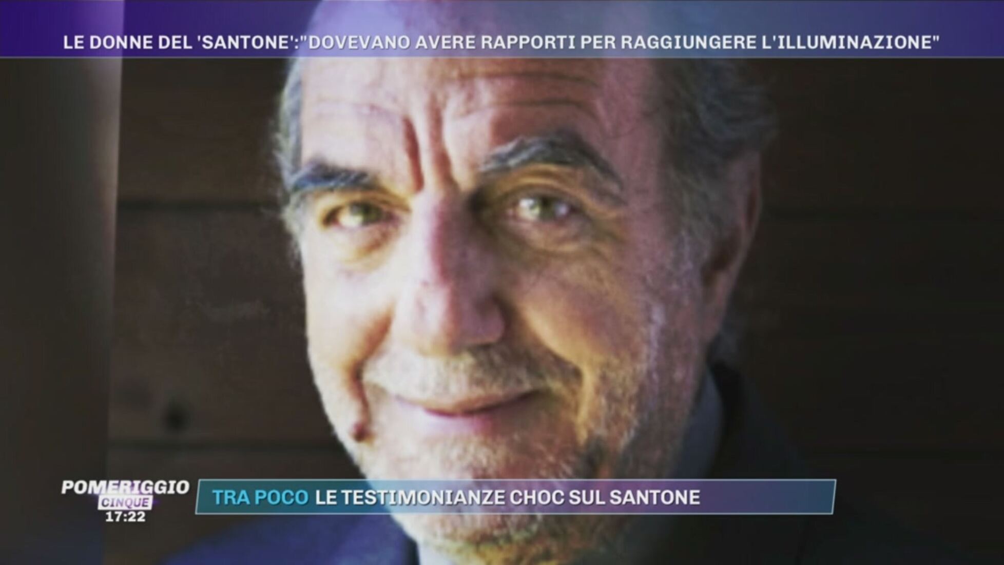 Pomeriggio Cinque: Borzonasca, santone plagiava delle donne in cambio di  rapporti sessuali Video | Mediaset Infinity