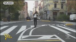 Milano, le strisce incomprensibili sulle strade thumbnail