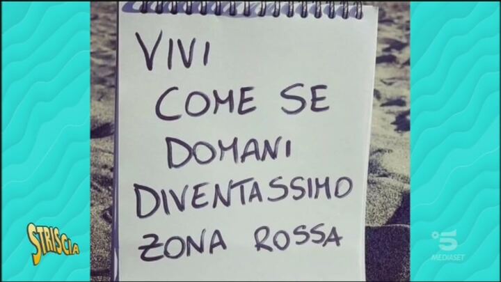 Aforismi In Tempi Di Covid Striscia La Notizia Video Mediaset Play