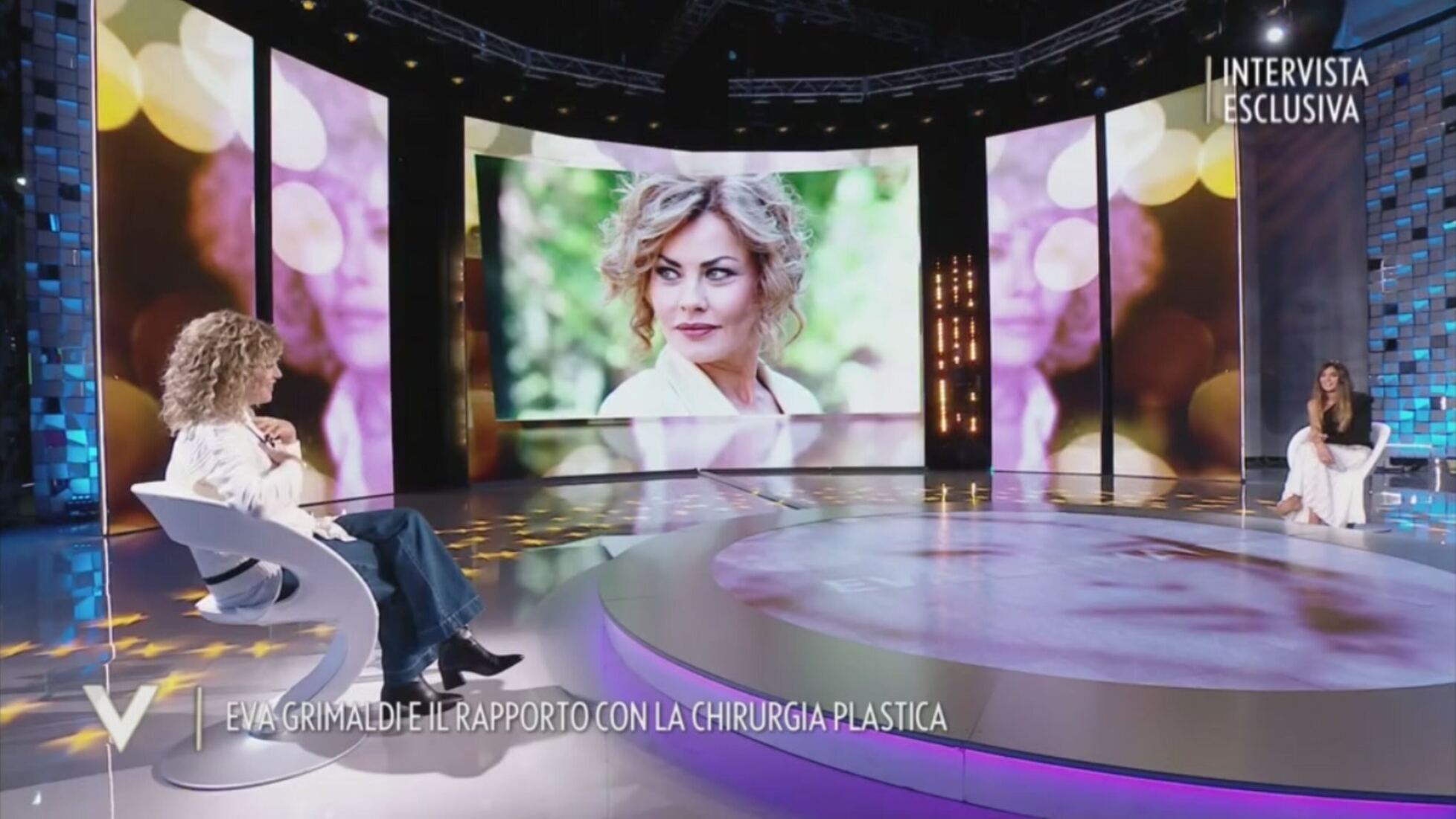 Verissimo: Eva Grimaldi e la chirurgia plastica Video | Mediaset Infinity