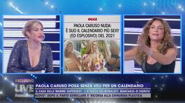Il nudo integrale sul calendario di Paola Caruso scatena la polemica in studio thumbnail