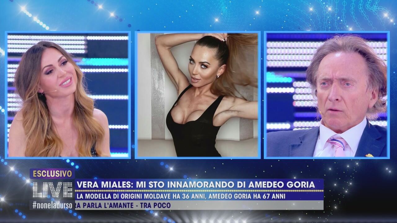 Live Non E La D Urso Vera Miales Fidanzata Di Amedeo Goria Video