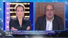 Zingaretti: le dimissioni dal Pd, Fiorello e la D'Urso thumbnail