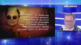 GFVip - La polemica su Fausto Leali che cita Mussolini thumbnail