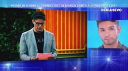 Prima di Garko il coming out di Marco Carta a "Domenica Live" thumbnail
