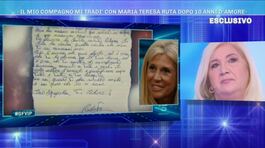 La lettera a Maria Teresa Ruta scritta dal compagno Roberto thumbnail