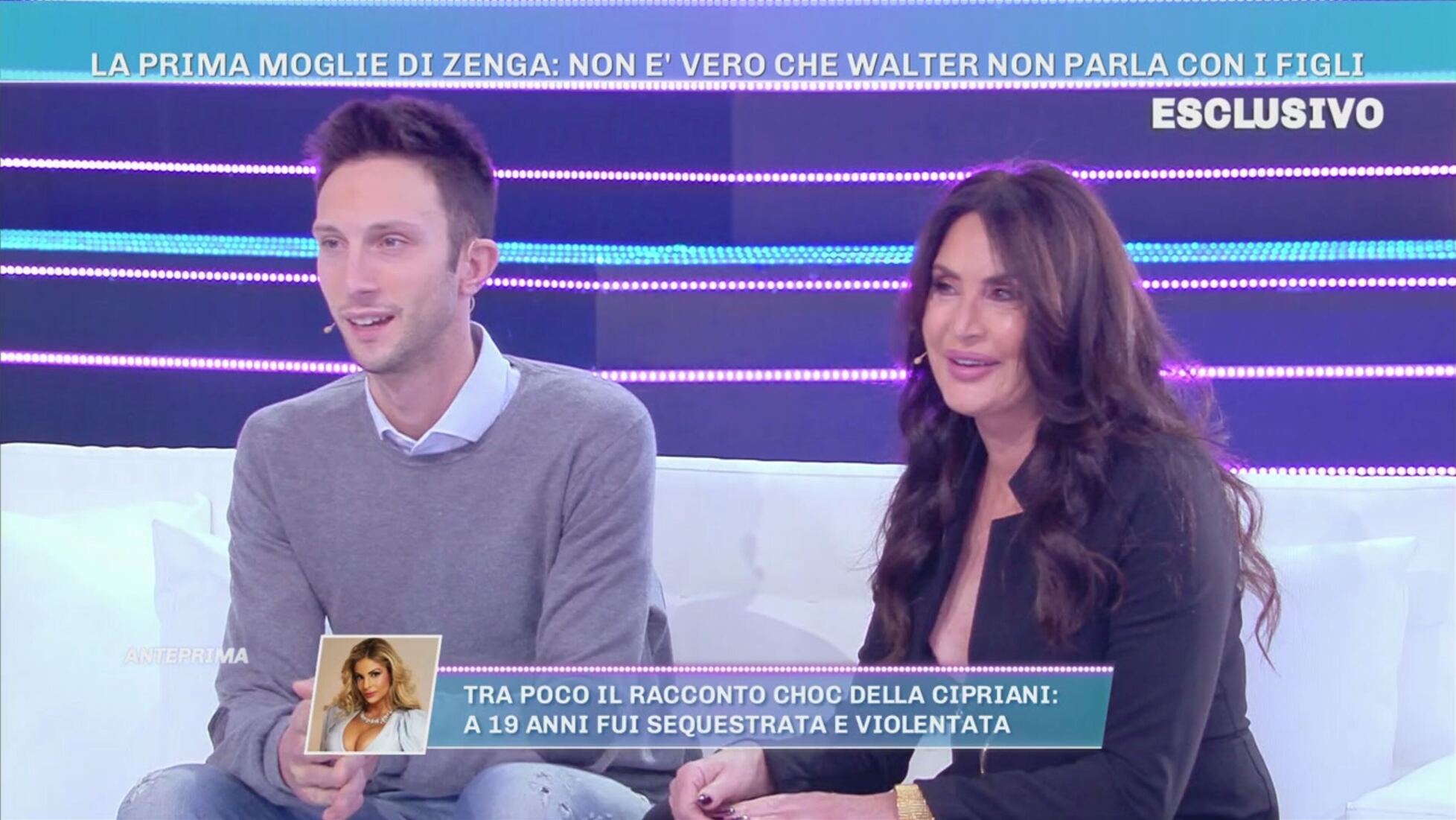 Domenica Live: La prima moglie di Zenga: non è vero che Walter non parla  con i figli Video | Mediaset Infinity