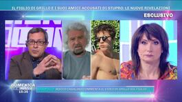 Le accuse a Ciro Grillo e la difesa di Beppe Grillo e la moglie, lo scontro tra Luxuria e Pedullà thumbnail