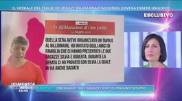 Il verbale del figlio di Grillo: Silvia era d'accordo, doveva essere un gioco thumbnail