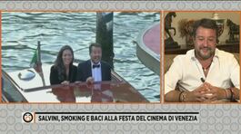 Salvini, smoking e baci alla festa del cinema di Venezia thumbnail