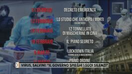 Virus, Salvini: "Il Governo spieghi i suoi silenzi" thumbnail