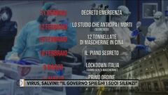 Virus, Salvini: "Il Governo spieghi i suoi silenzi"