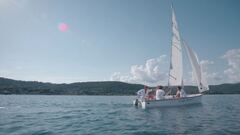 Bracciano in barca a vela