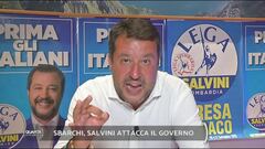 Matteo Salvini attacca il governo sugli sbarchi dei migranti