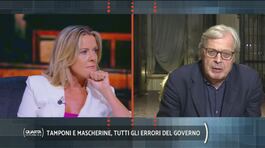 Vittorio Sgarbi su tamponi e mascherine: "Il panico che si è diffuso è un atto di terrorismo governativo" thumbnail