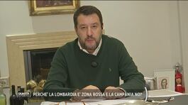 Matteo Salvini: "Come è possibile che la Campania sia zona gialla?" thumbnail