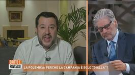 La polemica, Salvini: "Perchè la Campania è solo gialla?" thumbnail