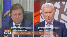 Maurizio Belpietro al vice ministro Sileri: "le pare normale che non siano ancora state ordinare le siringhe?" thumbnail