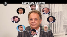 CORTI E ONNIS: "Okay il gay è giusto". Cecchi Paone guarda le foto di celebrity e risponde alla domanda: è gay? thumbnail